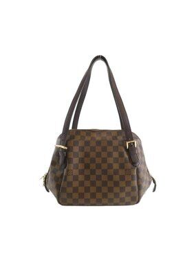 Louis Vuitton Damier Belem MM Shoulder Bag
